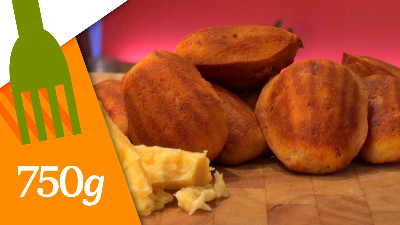 Recette de Madeleines au parmesan - 750g