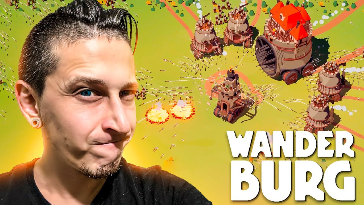 🔥 ПРОСТО И СО ВКУСОМ! НОВЫЙ ЭКШЕН-РОГАЛИК С ЗАЩИТОЙ ЗАМКА | Wanderburg