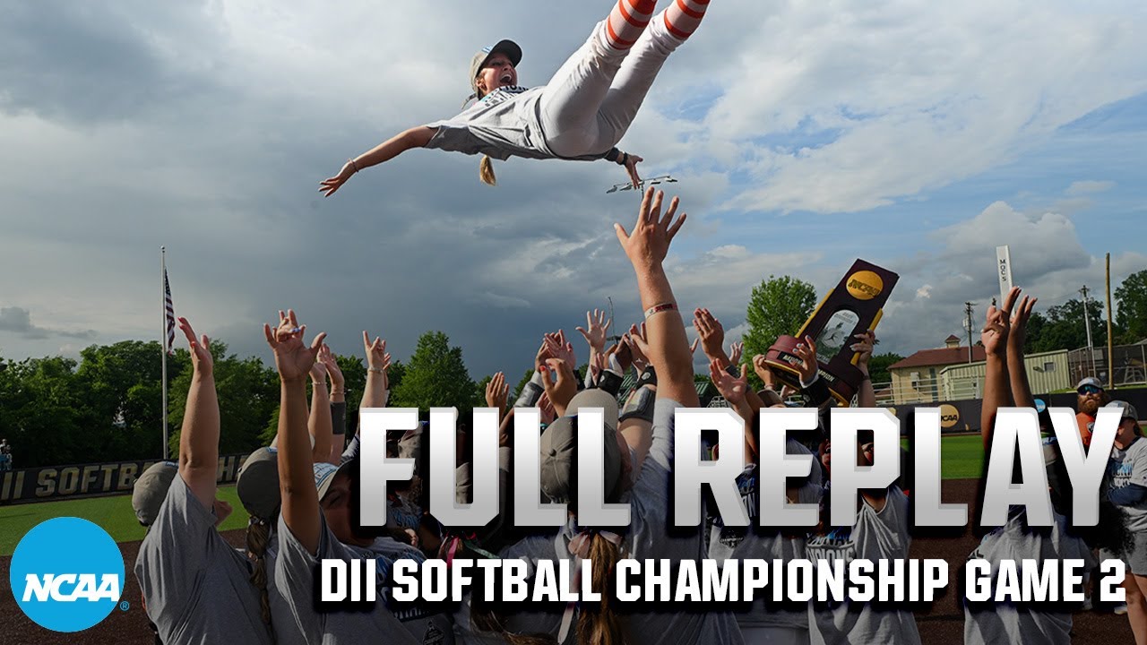 DII Softball Championship Game 2: UT Tyler vs. Tampa | FULL REPLAY