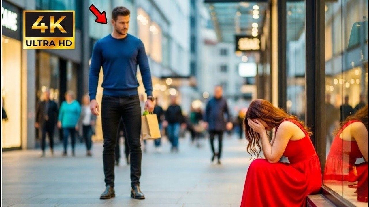 Un pap&agrave; single trova una donna che piange fuori dal centro commerciale &mdash; cosa succede dopo...