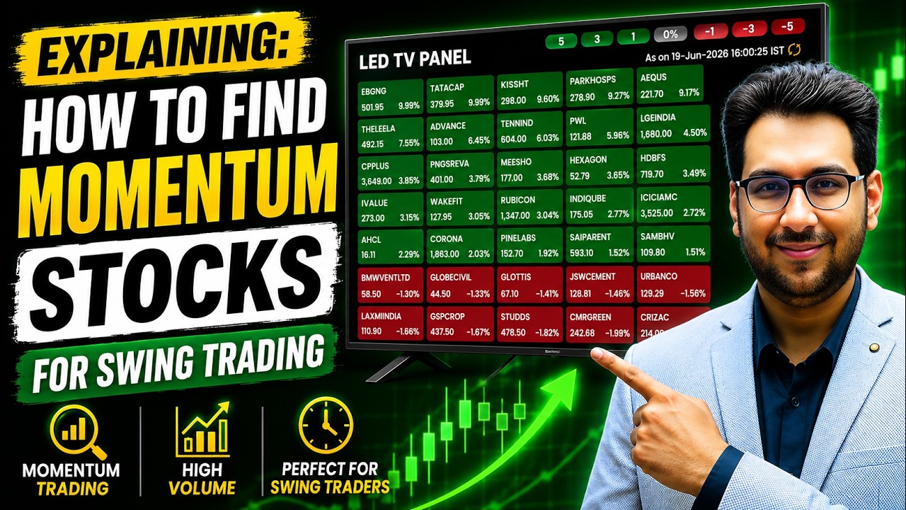 How To Find Momentum Stocks For Swing Trading | Stock Market Learning with AG Analyst