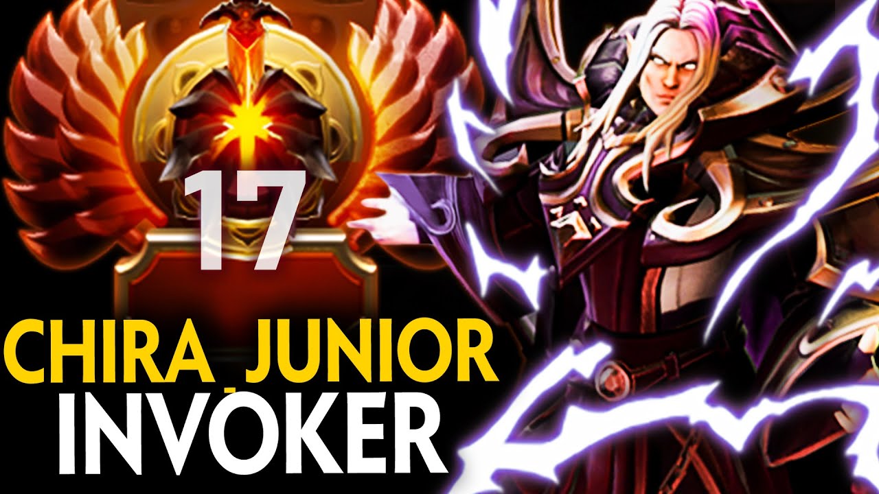 RANK 17 EU CHIRA_JUNIOR INVOKER vs PUCK MID | Dota 2 Invoker