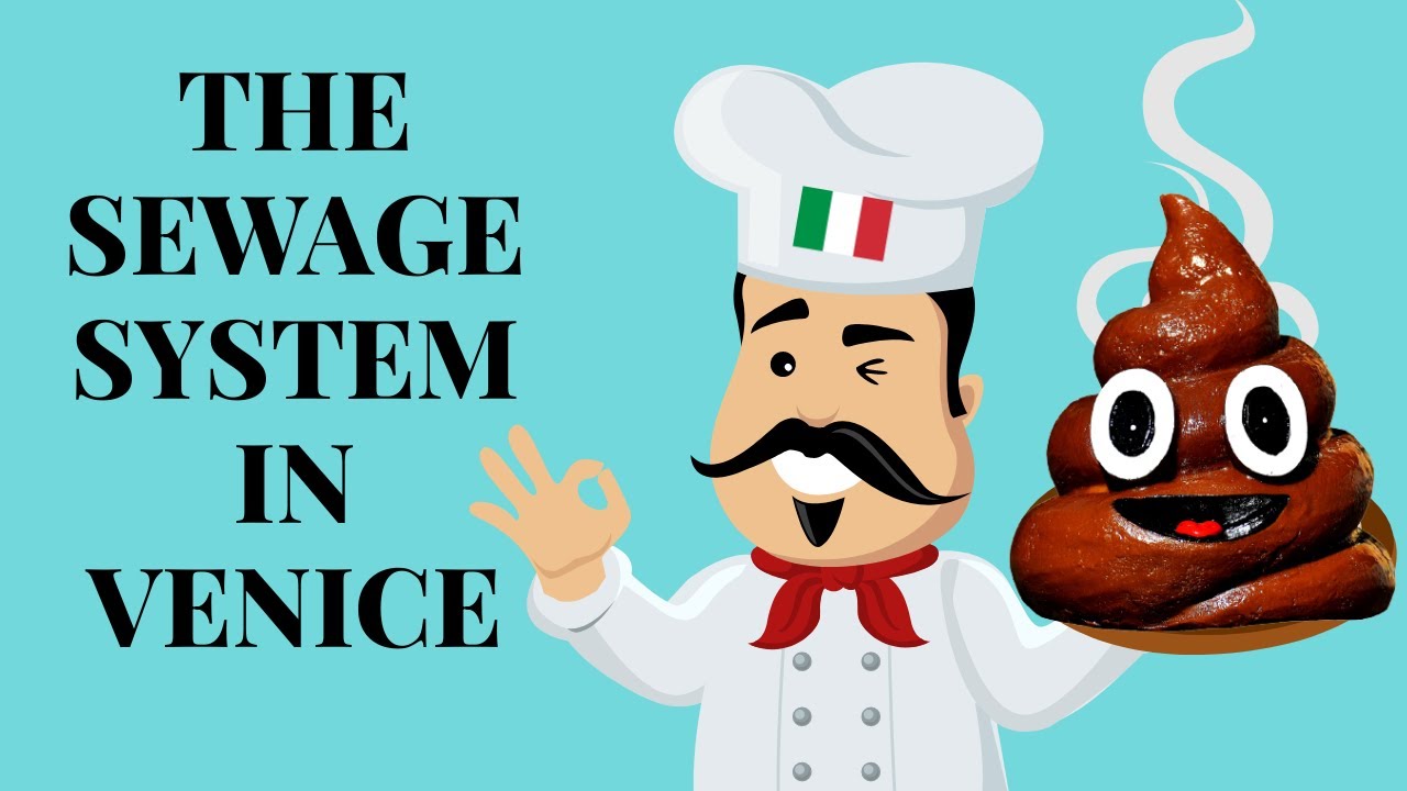 Where does sewage go in Venice?