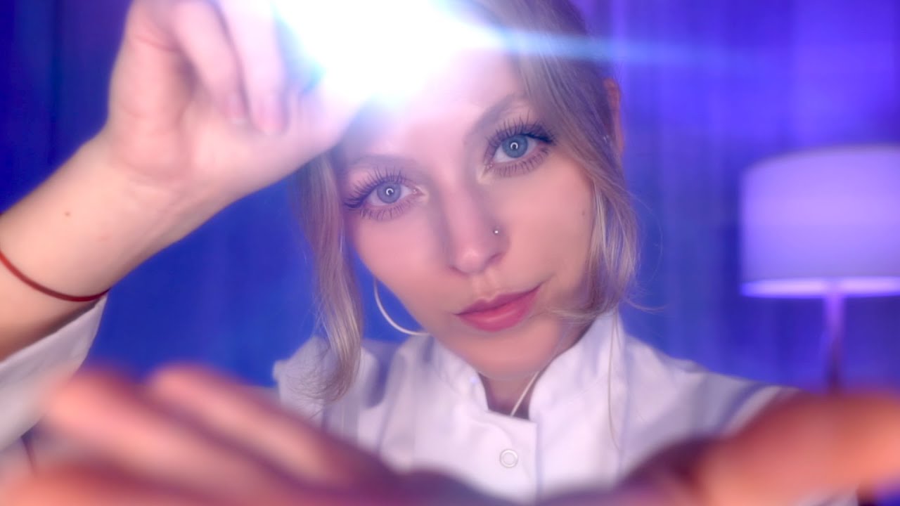 ASMR Super Gentle Eye Doctor MIGHT Make You Fall Asleep (Light Triggers & Gentle Whispers)