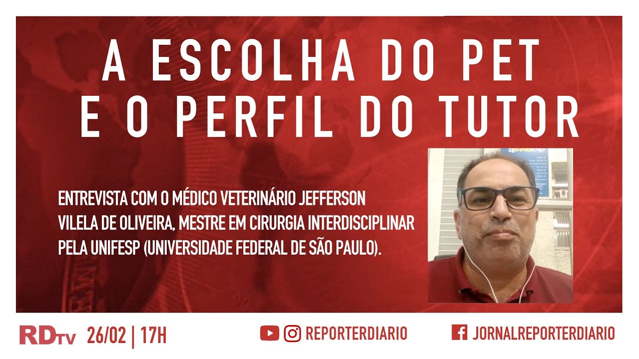 A escolha do pet e o perfil do tutor