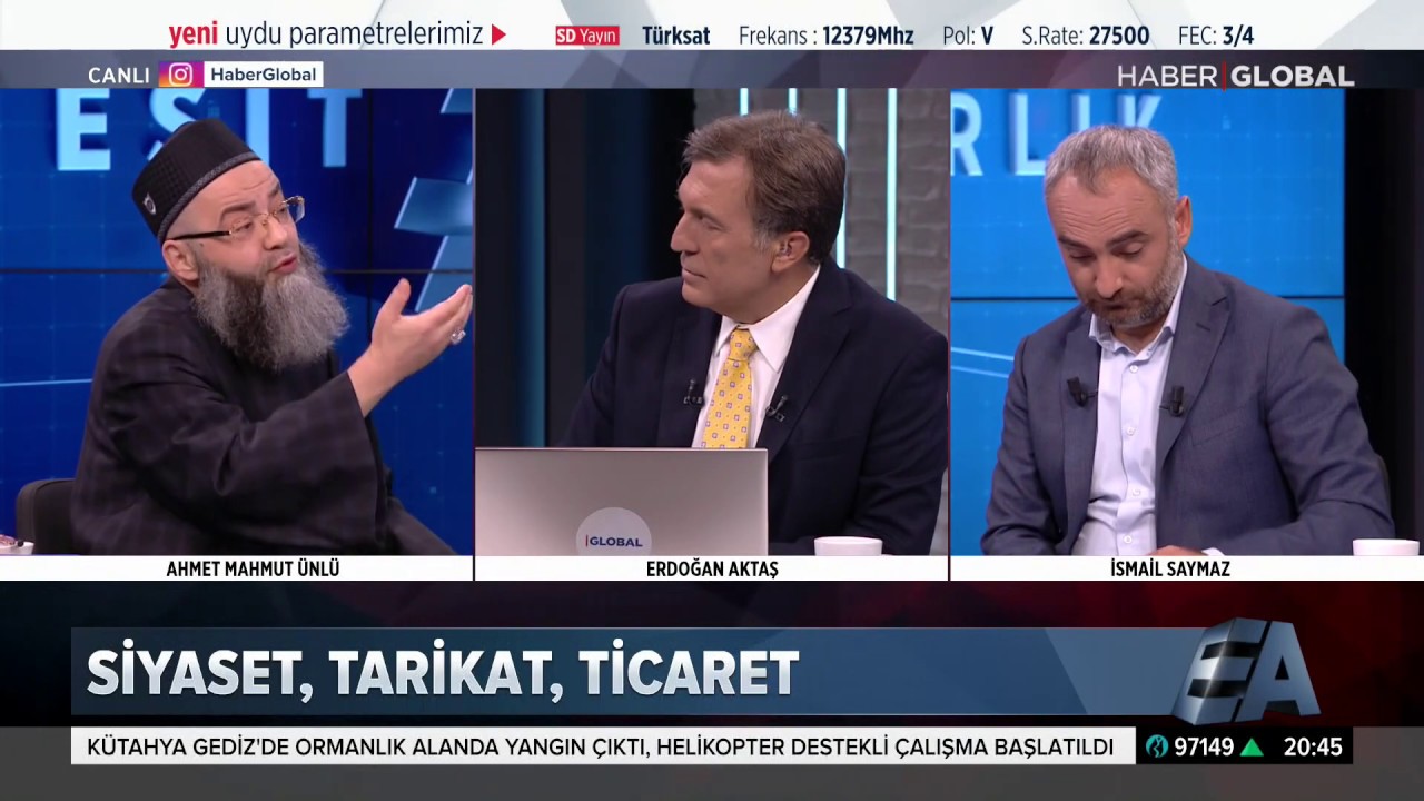 Cemaatler Para mı Aklıyor? Cübbeli Ahmet Hoca ve İsmail Saymaz Canlı Yayında Tartıştı!