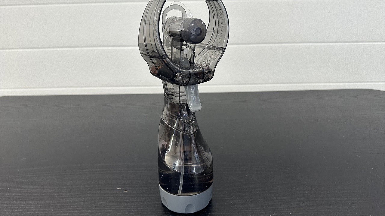 Battery Powered Handheld Misting Fan