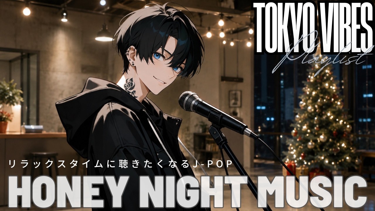 Tokyo Christmas Night MIX with Japanese Sweet Boy Vocals | イケボに癒されるクリスマス