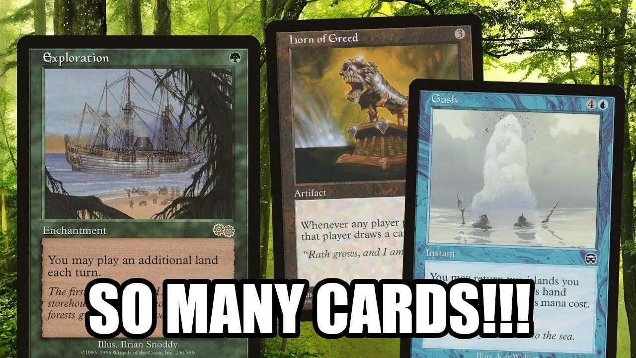 Drawing ALL THE CARDS With Lands in PREMODERN!