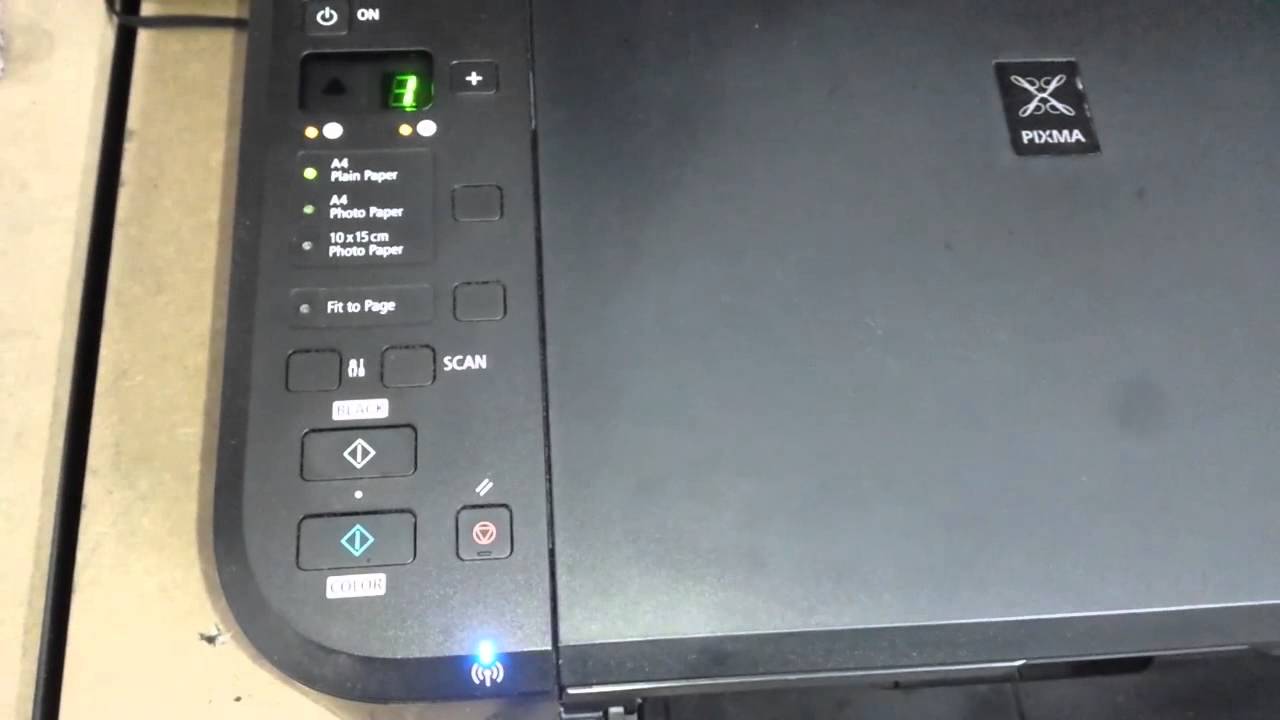 Reset Canon printer pg 540 cl 541 xl Resetowanie drukarki