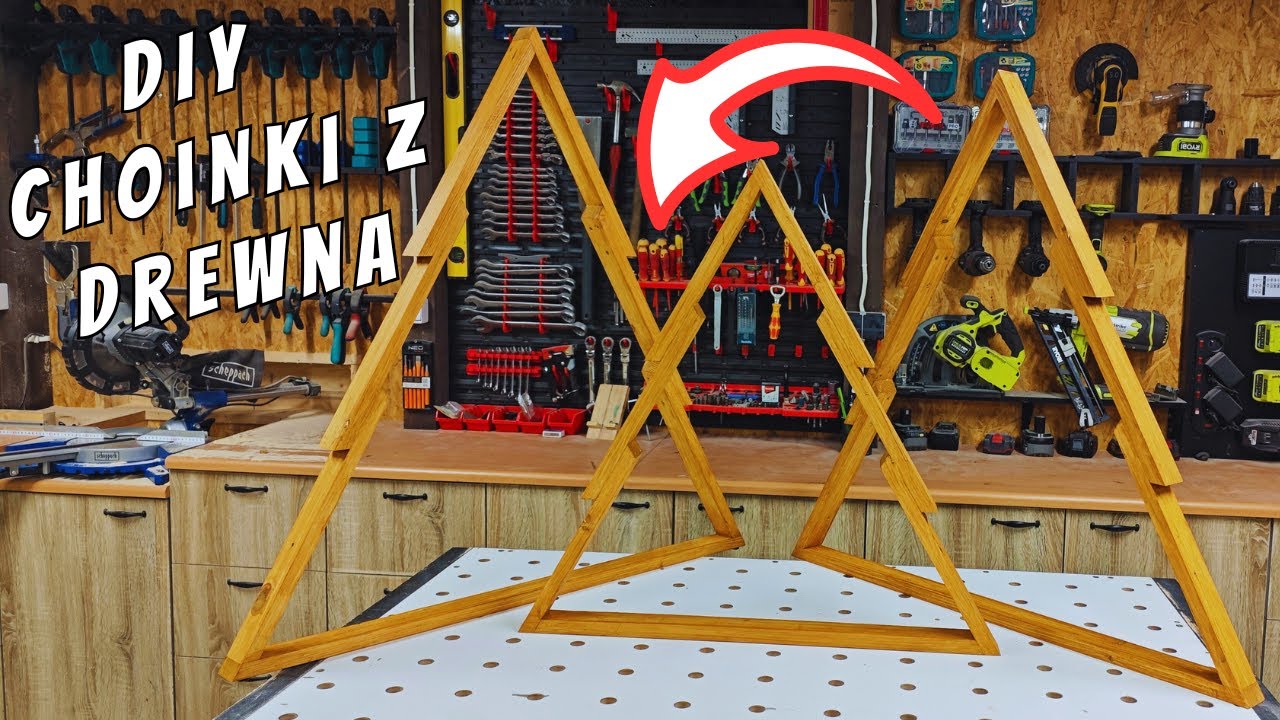 DIY Choinka z desek