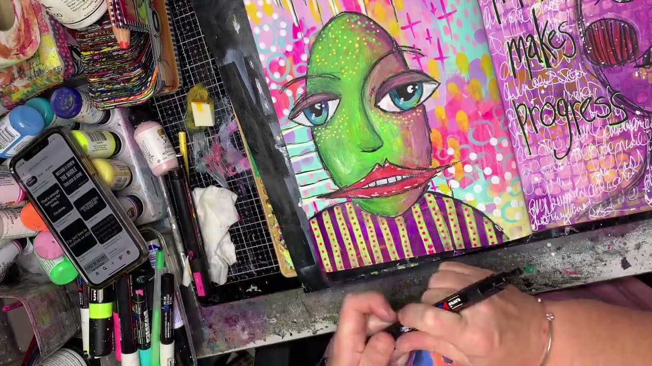 Creating Abstract faces by distorting proportions