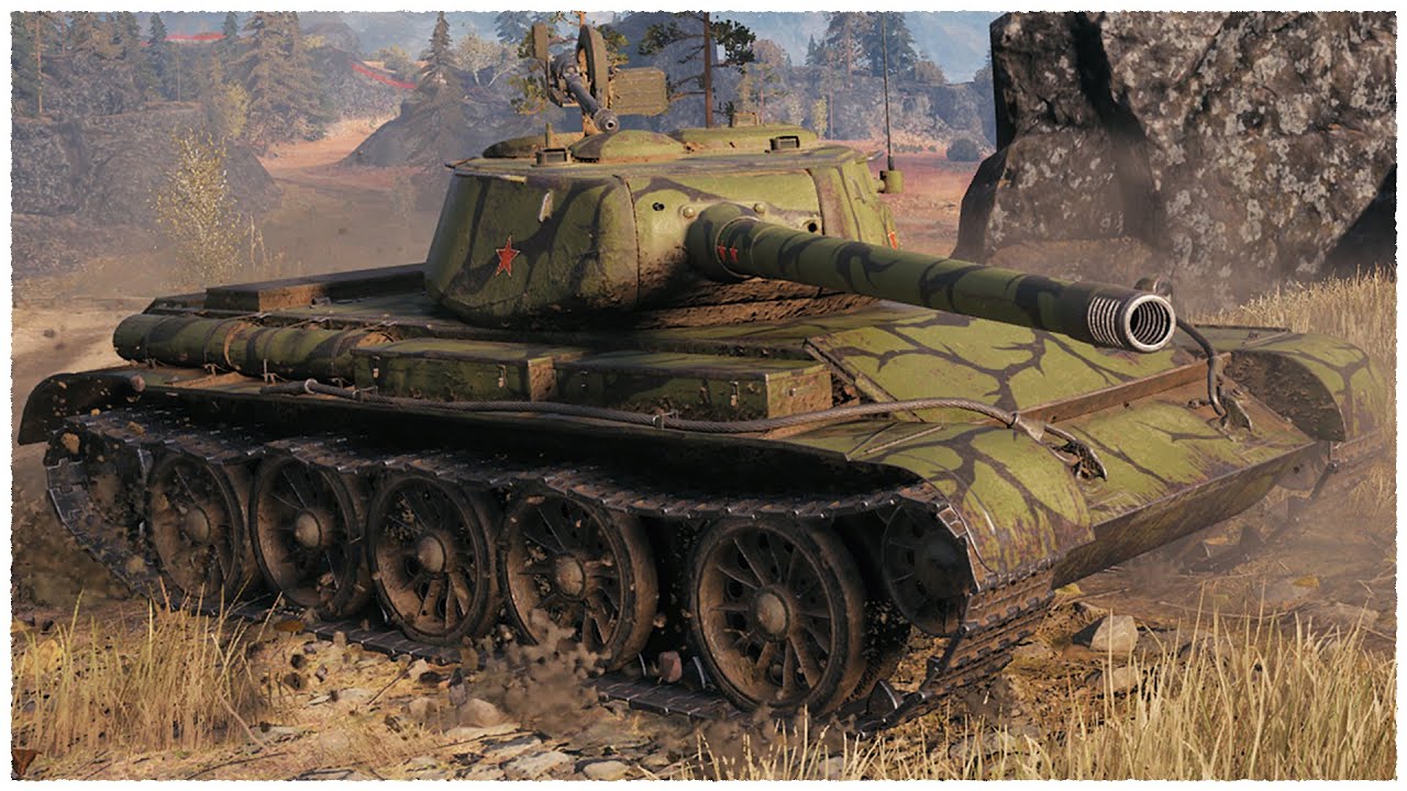Т-44 • ЗАКАЛЁННЫЙ В БОЯХ • WoT Gameplay