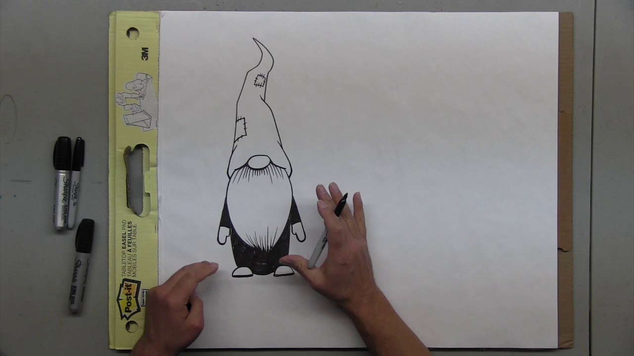 Let's Draw! Gnomes