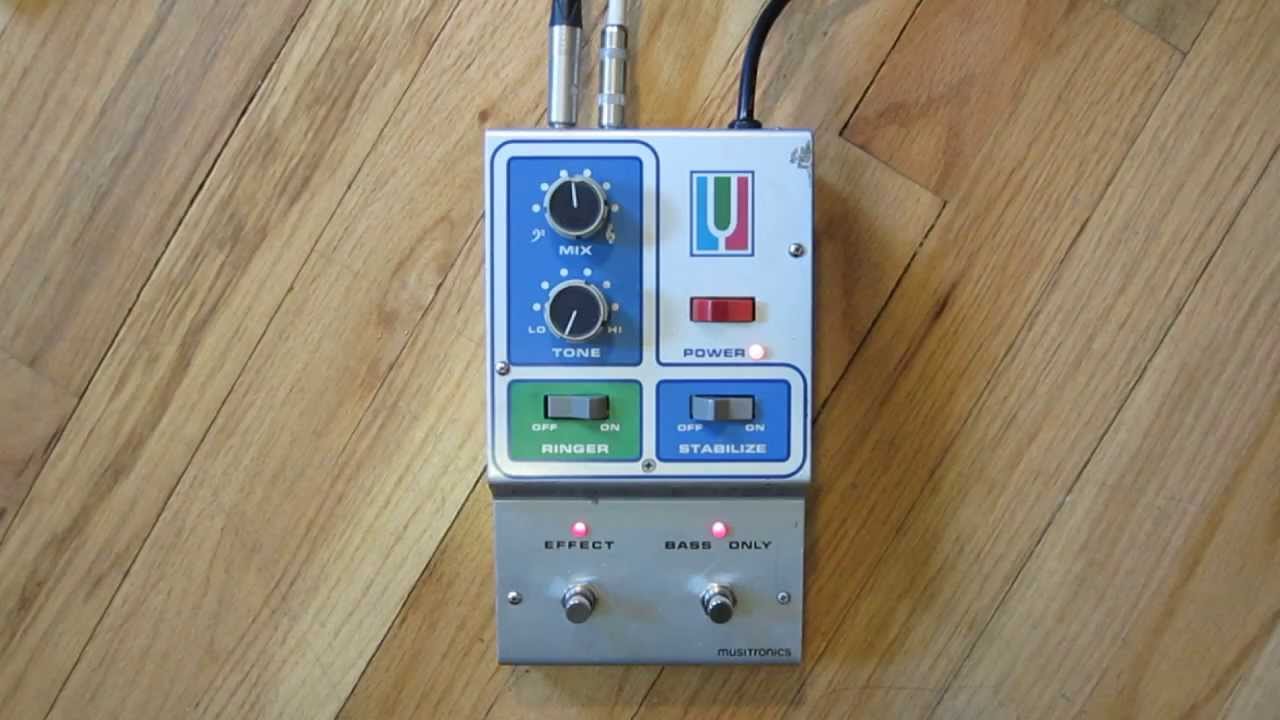 Musitronics Octave Divider Demo Mutron