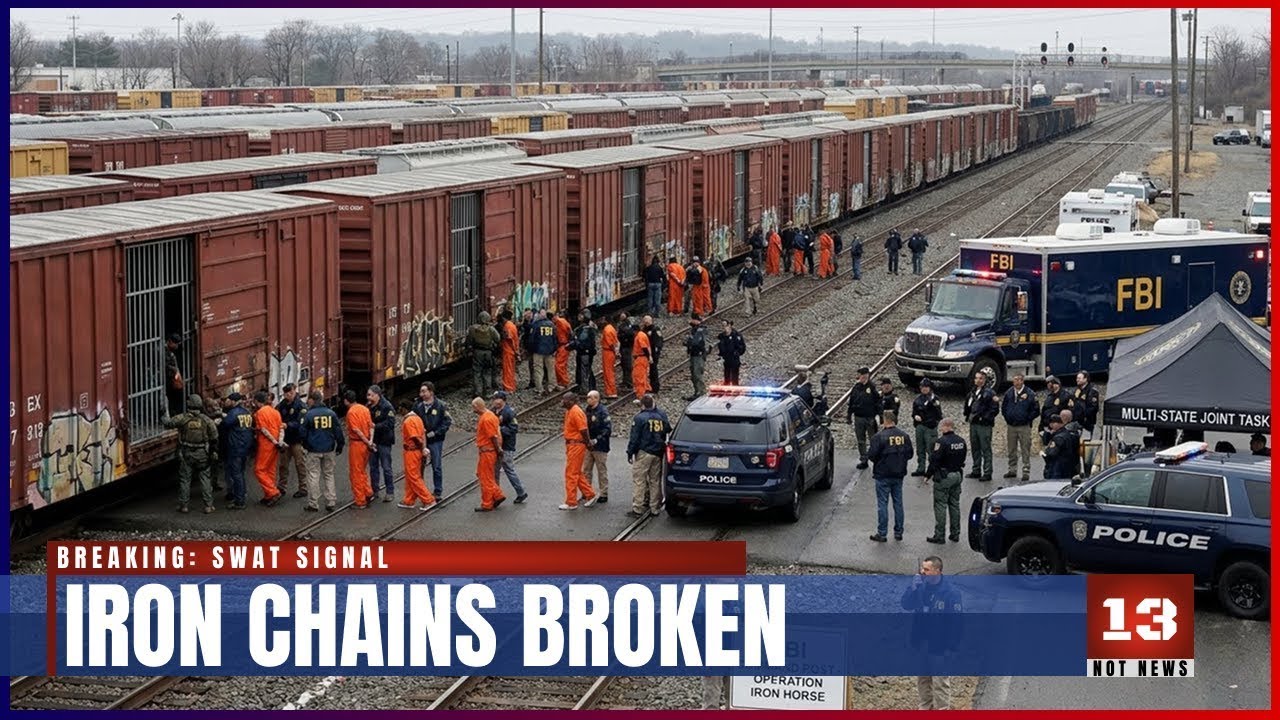 FBI Intercepts 23 Trains Across 17 States | 156 Prisoners Rescued from Hidden Mobile Prisons
