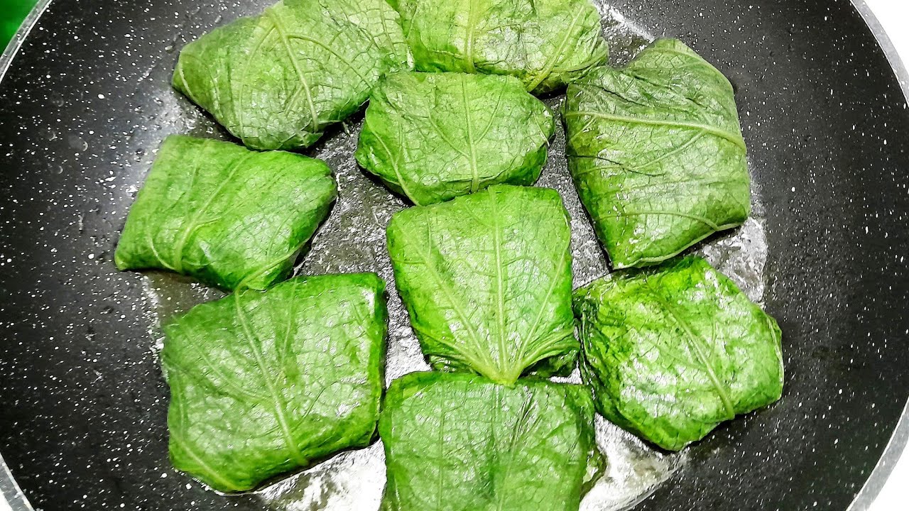 লাউ পাতার পাতুরি/lau patar paturi