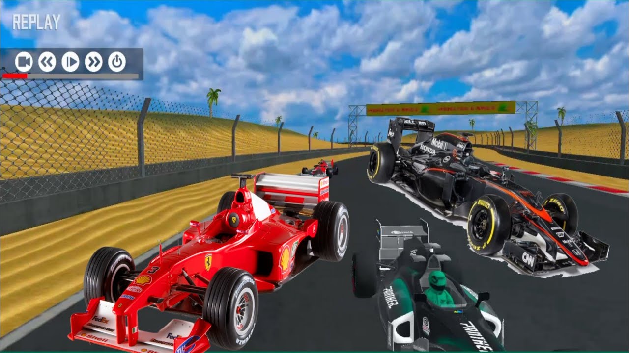 formula car racing video | formula1 car