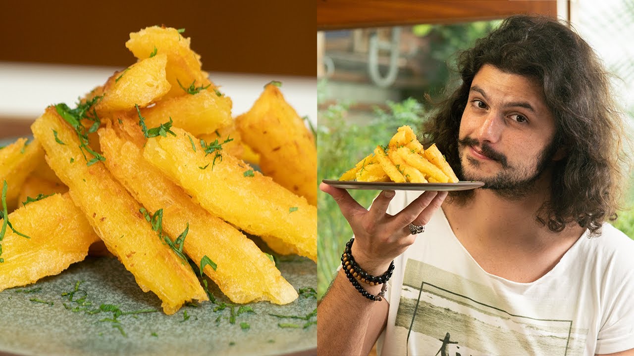 MANDIOCA FRITA | Cozinha Básica | Mohamad Hindi