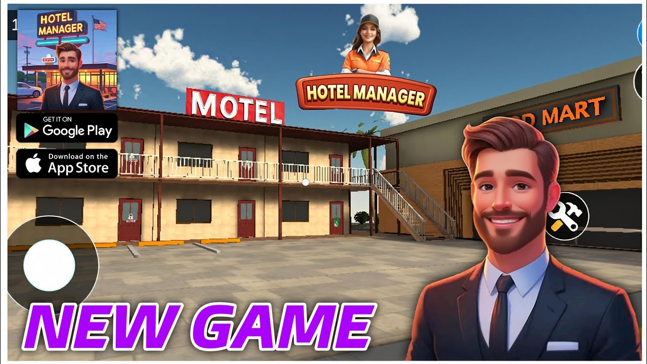 MY MOTEL MANAGER JOURNEY SIM  NEW ANDROID MOBILE GAME GAMEPLAY