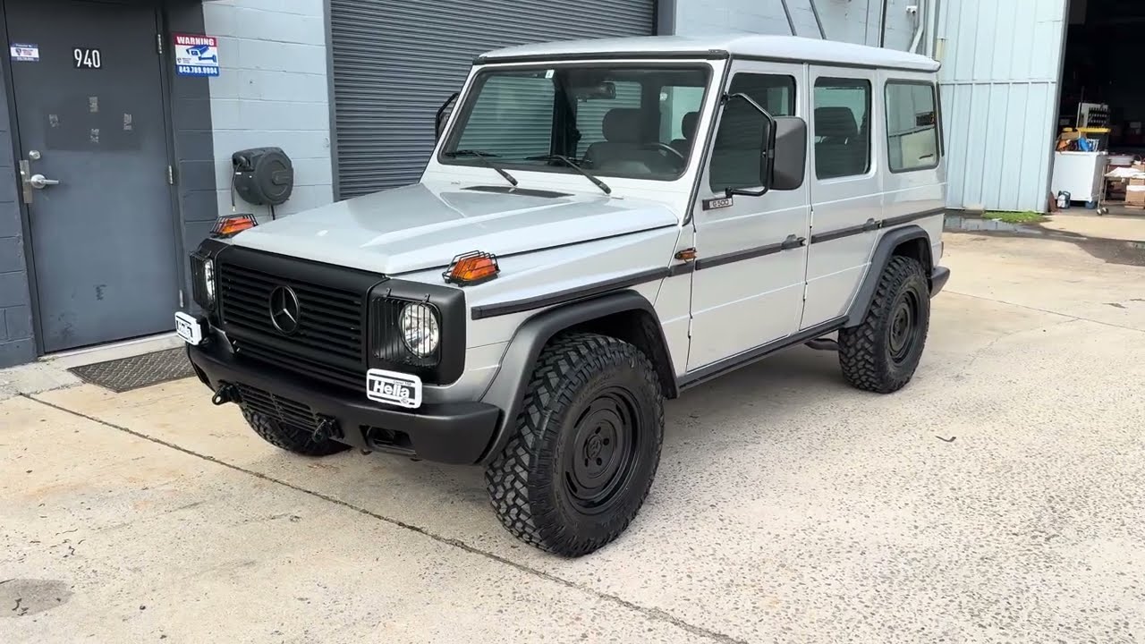 Mercedes G320 1995 года выпуска (с обратной модификацией)