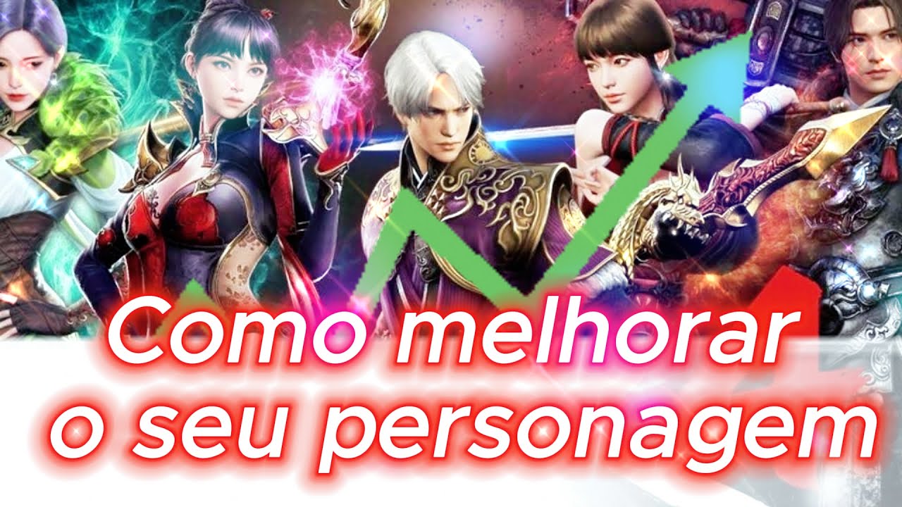 seu personagem est&aacute; fraco?😭 Veja como melhorar seu personagem no mir4 💪💪