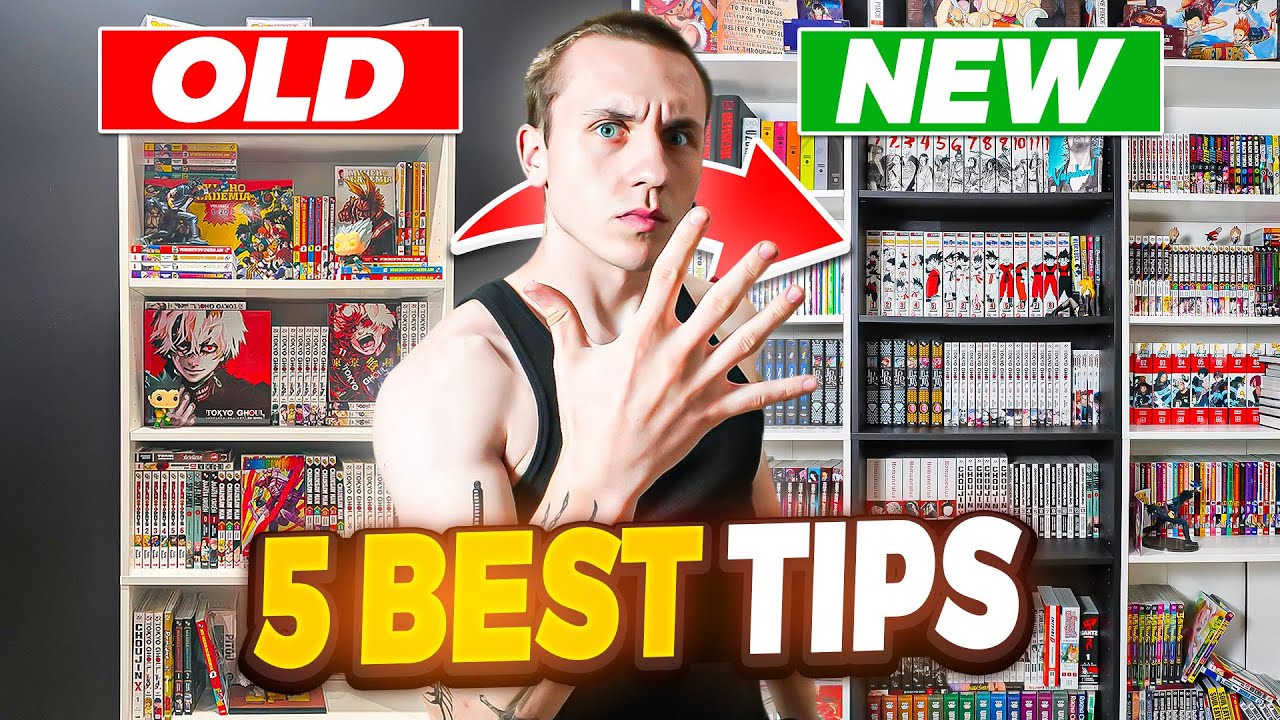 The 5 Best TIPS for Beginner Manga Collectors!
