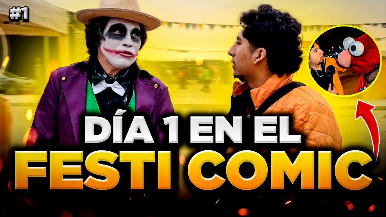 DÍA 1 EN EL FESTI COMIC💥 