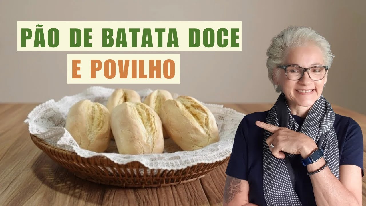 Você Nunca Mais Vai Comprar Pão Depois Dessa Receita de Batata Doce!
