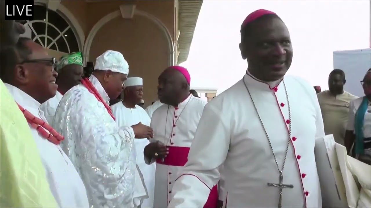 FULL VIDEO OF THE DEDICATION OF ST GABRIEL THE ARCHANGEL CATHOLIC CHURCH, OKADA
