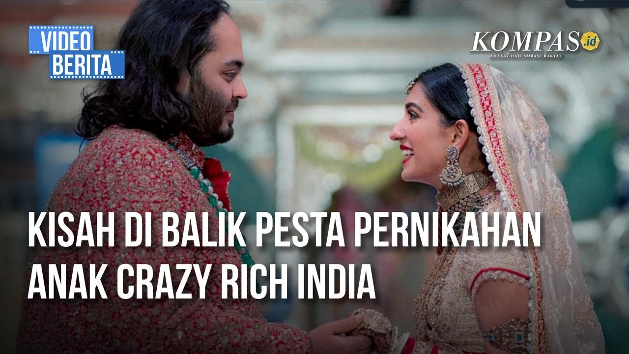 Begini Pernikahan Rp 10 Triliun Anant Ambani-Radhika Merchant di India