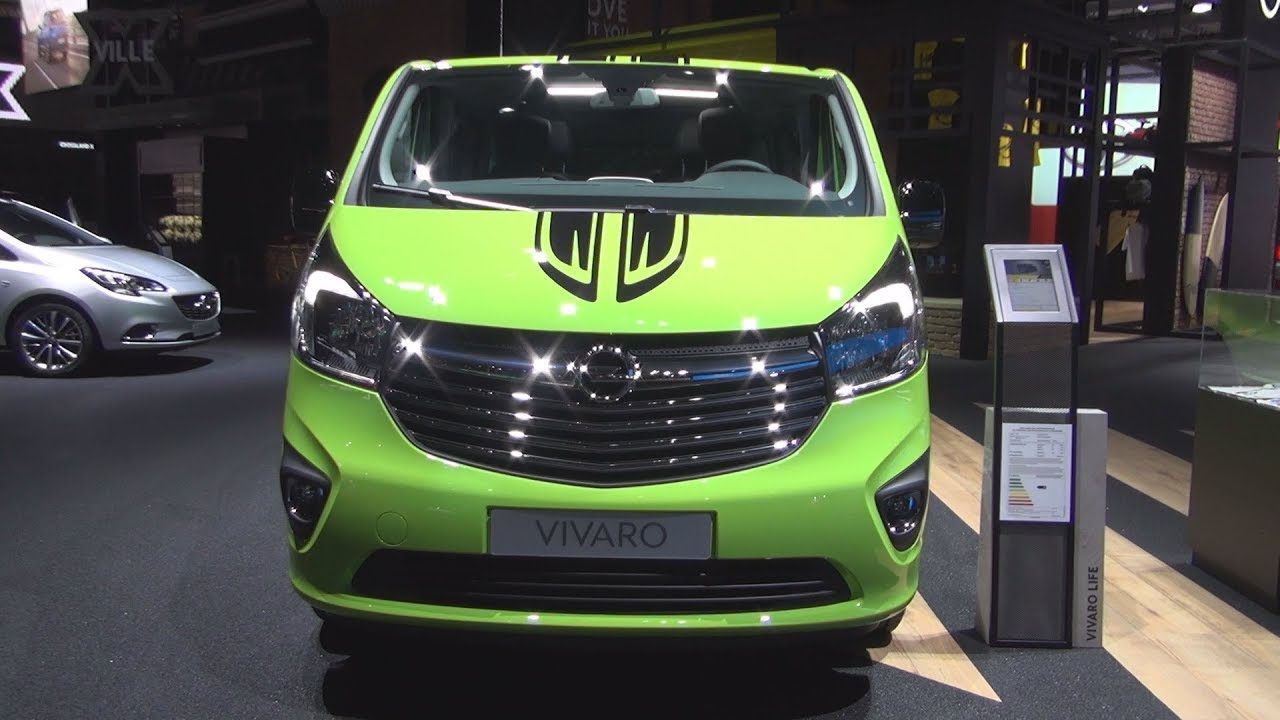 Opel Vivaro Life 1.6 BiTurbo Diesel 145 hp S&S 6MT (2018) Exterior and Interior