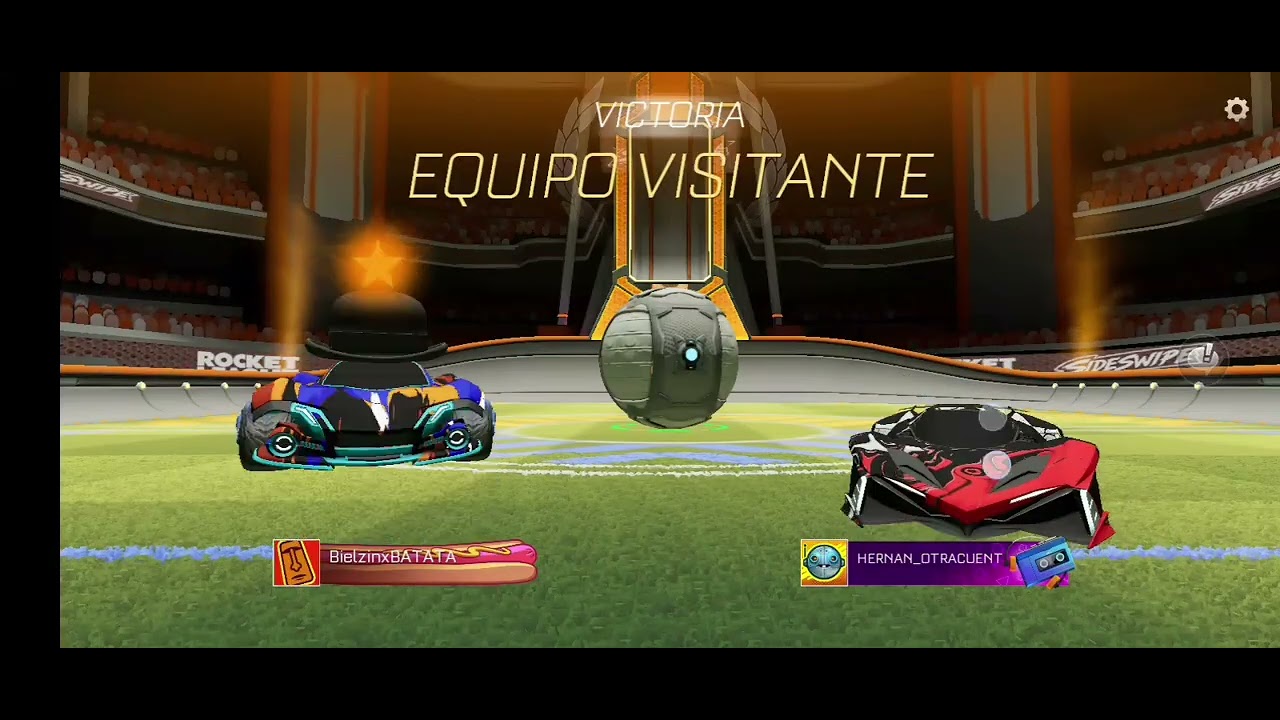 jugando al rocket league xd