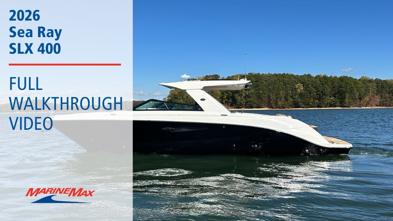 Sea Ray SLX 400 2026 года | MarineMax Lake Lanier