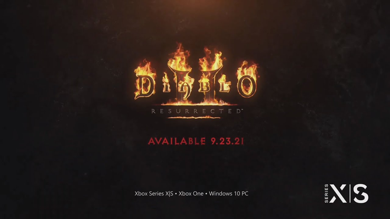 Diablo 2 Resurrected - E3 2021 Trailer - Xbox Series X/S, PC, Xbox One, PS4, PS5 + Cross-Progression