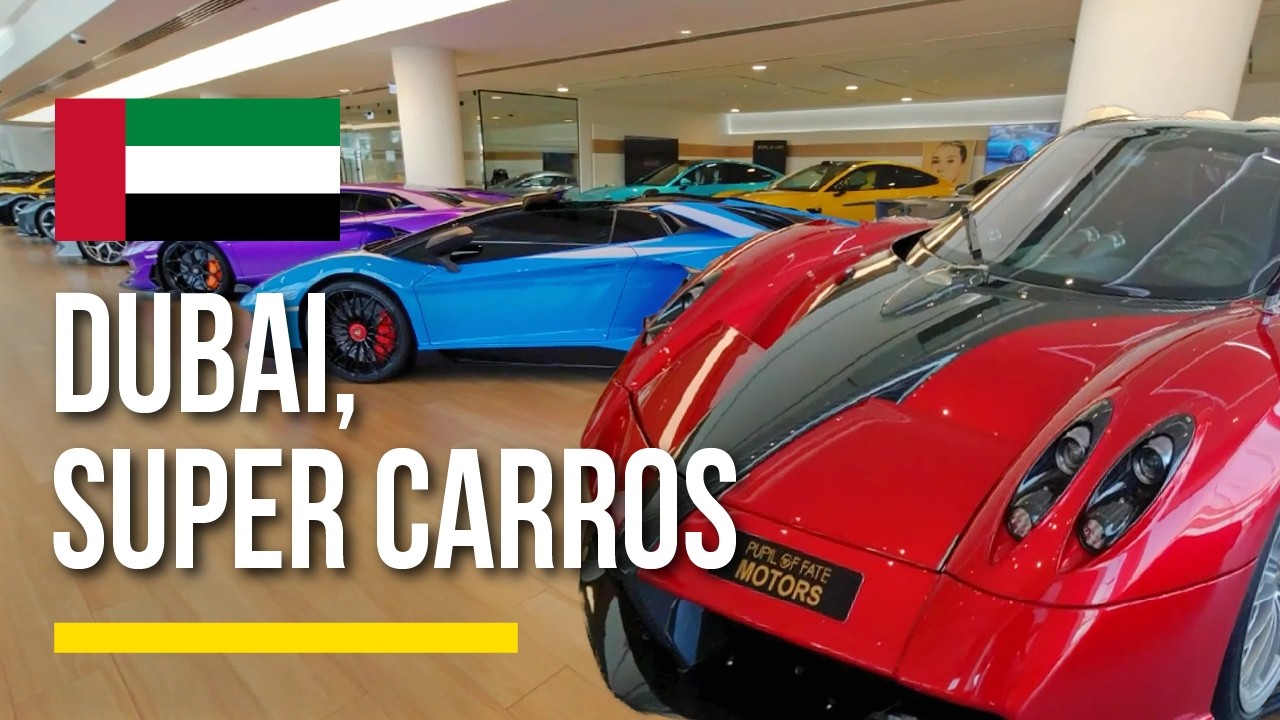 Carros Super Esportivos em Dubai 🇦🇪