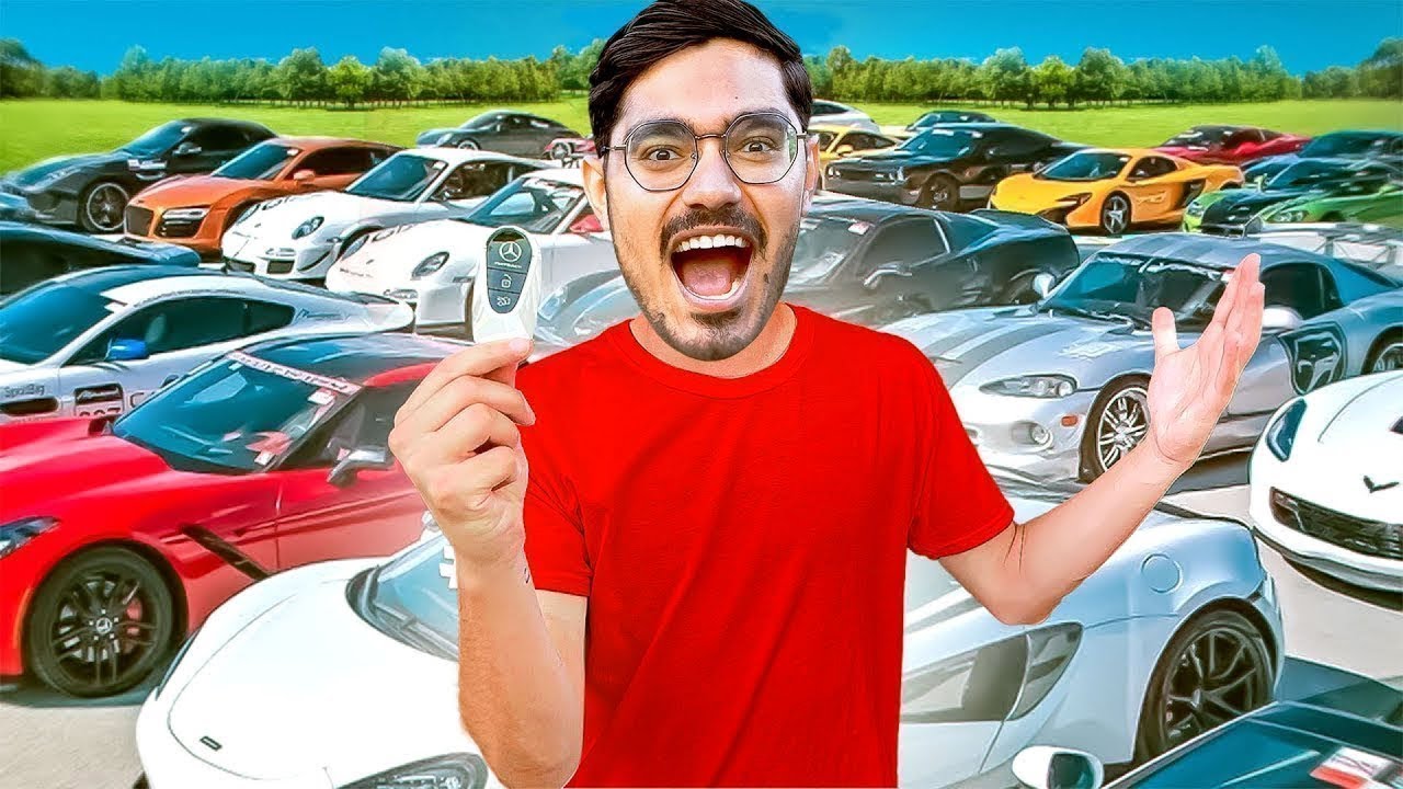 Driving 12 Super Cars in Public   12 सुपर कार देखकर लोग पागल हो गए   Hilarious Public Reactions