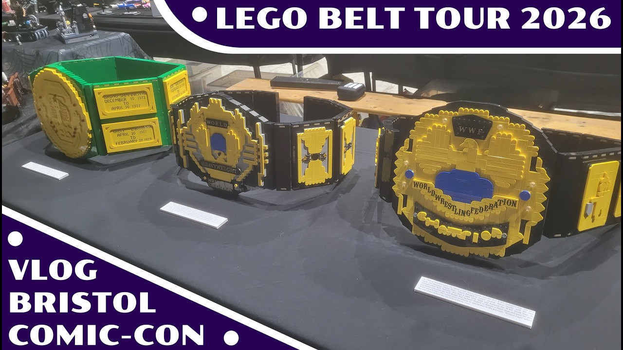 Bristol Comic-con 2026 vlog - The 2026 lego belt tour
