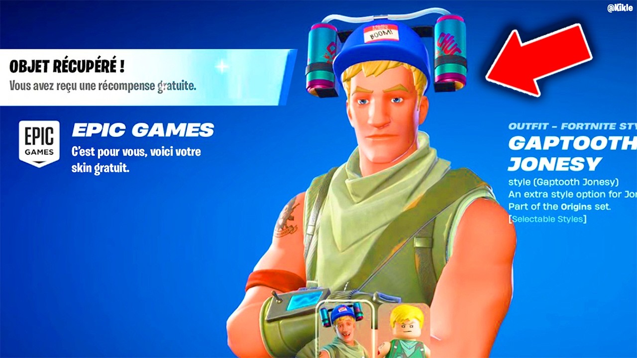 RÉCUPÉREZ VITE ce SKIN GRATUIT sur Fortnite !!