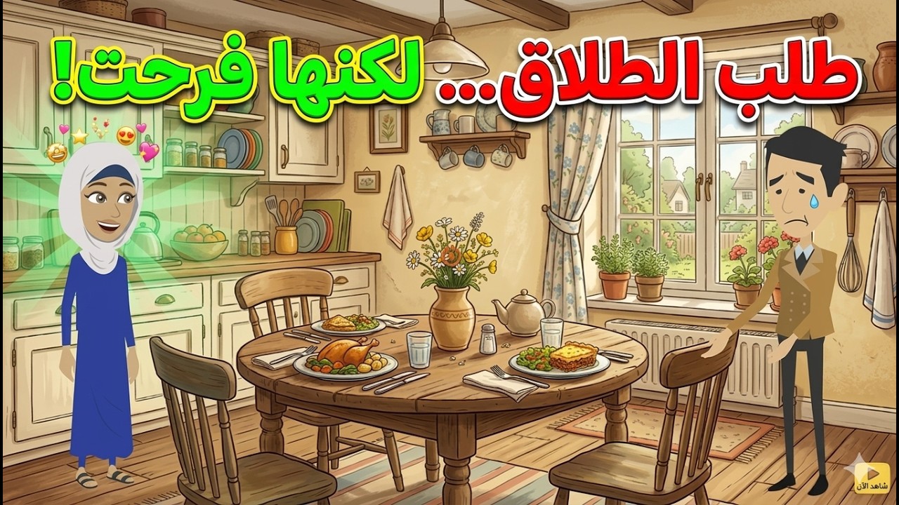 أراد أن يطلق زوجته… فوافقت فورًا لكن بشرط غريب غير حياته