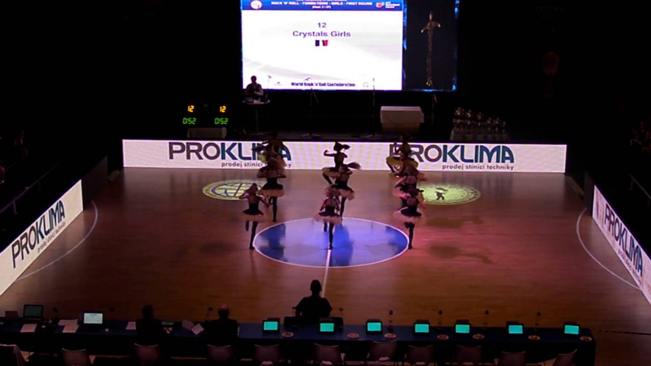 Crystals Stars, World Championship RR Girls Formations - Prague 8.10.2016