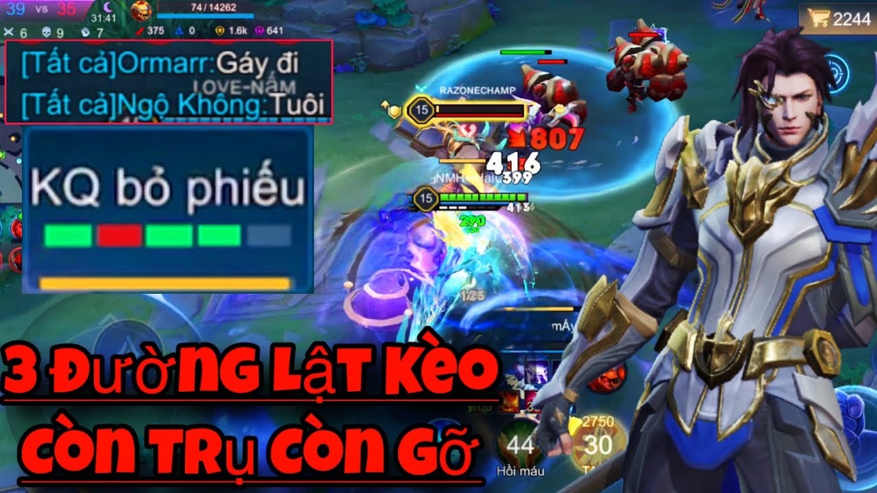 TRIỆU VÂN 3 Đường Lật Kèo Cực Căng Còn Trụ Là Còn Gỡ 30 Phút Cực Gắt