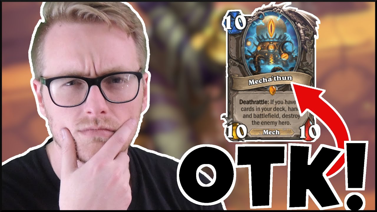 The FASTEST MECHA'THUN Combo Deck? | Mecha'thun Rogue | Descent of Dragons | Wild Hearthstone