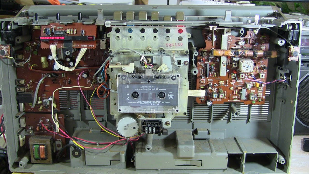 Sanyo M9935K Pictures motor changed Cassette AMSS plays