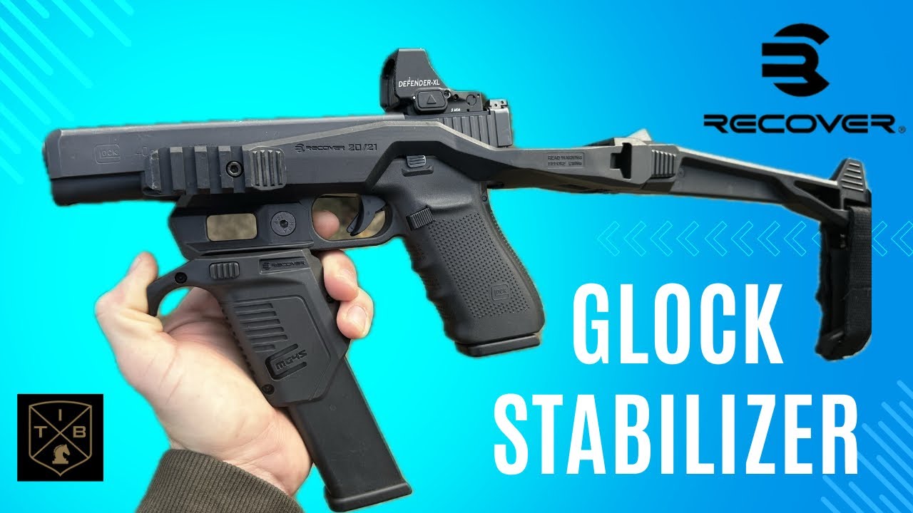 Recover Tactical Glock Stabilizer Kit - Turn Your Glock Into a PCC?