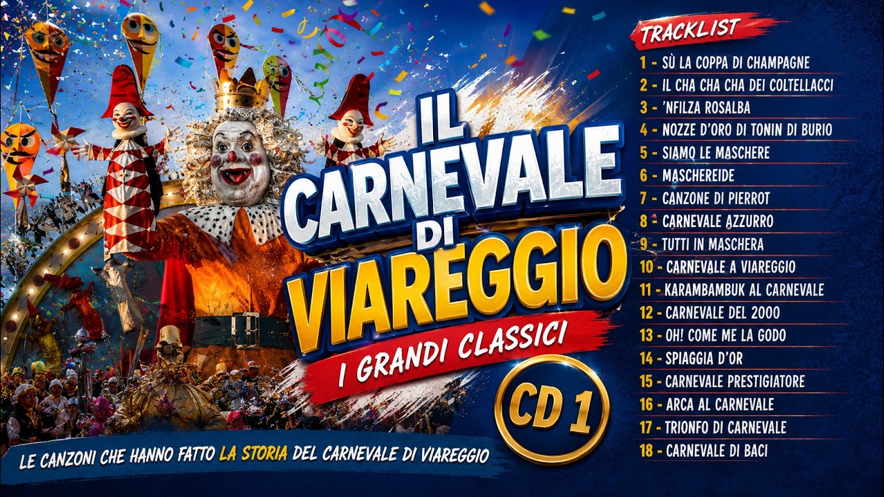 IL CARNEVALE DI VIAREGGIO CD 1 (i grandi classici, edizione Fontana)