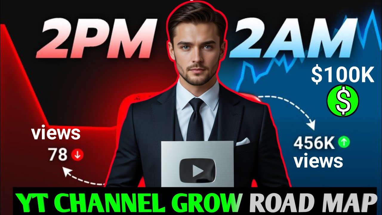 New Channel 100% Grow होगा।YouTube channel grow roadmap 2026।How to Grow a YouTube Channel in 2026।