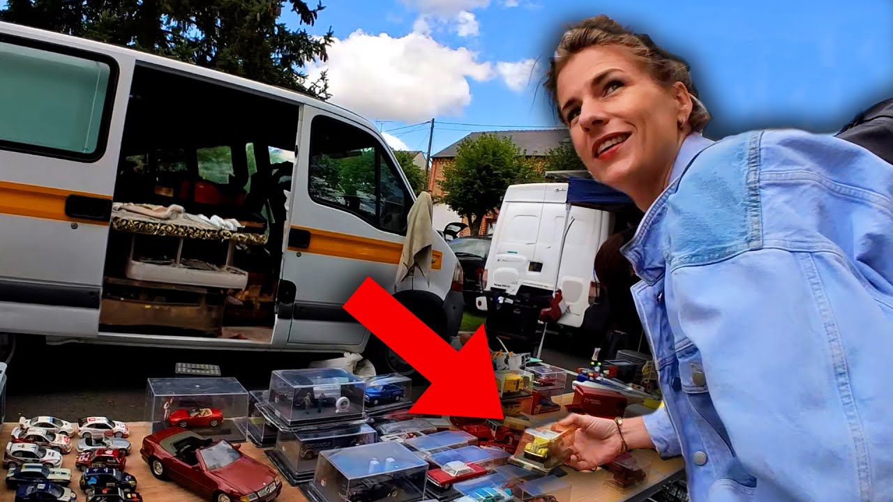 Met mijn Vriendin naar de Rommelmarkt in Frankrijk 🇫🇷 (Brocante)