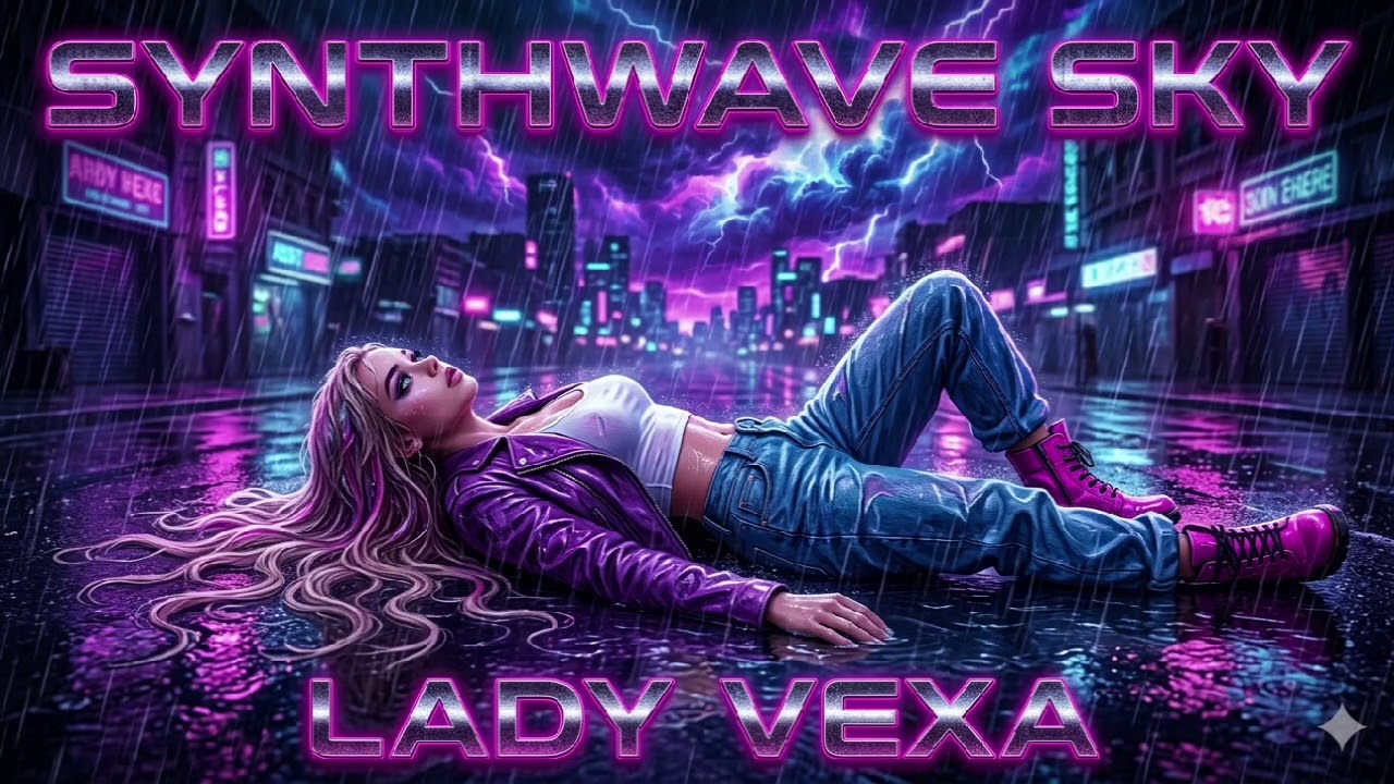 «SYNTHWAVE SKY» - OFFICIAL AUDIO (by Lady Vexa)