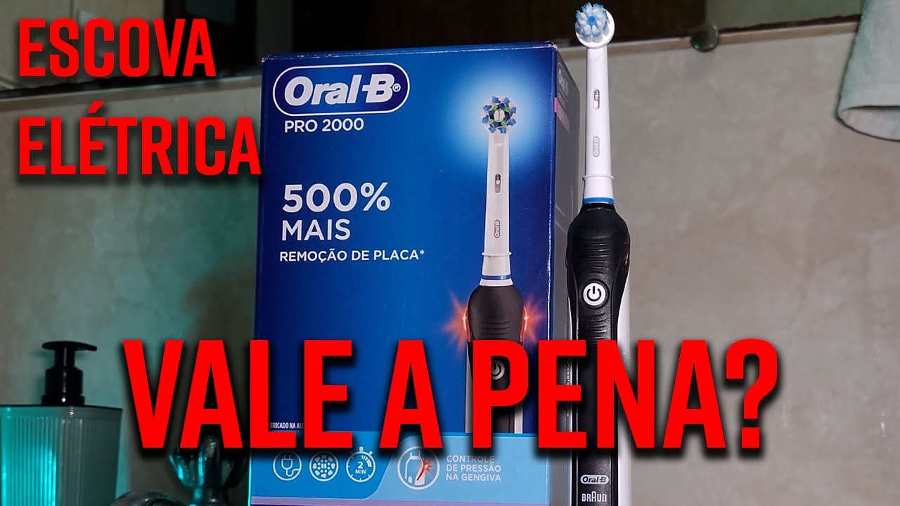 Escova de Dentes Elétrica ORAL-B PRO SERIES 3 / PRO 2000 vale a pena?